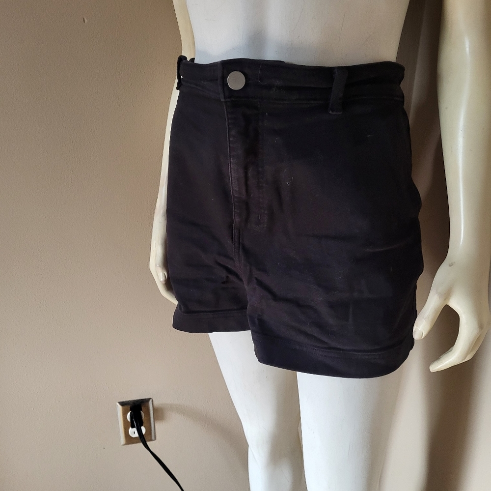 Everlane Womens Black Shorts Sz 16